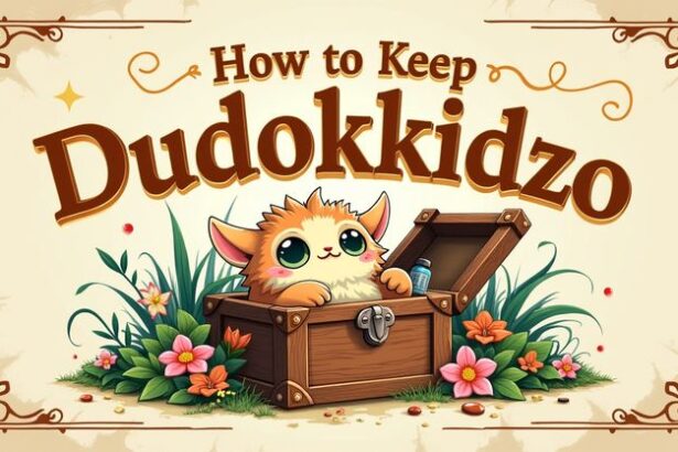 How to Keep Dudokkidzo: A Complete Guide for Care and Bonding