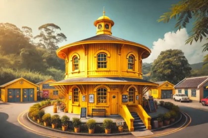 Yellow Roundhouse Katie: A Dream Home Built with Heart