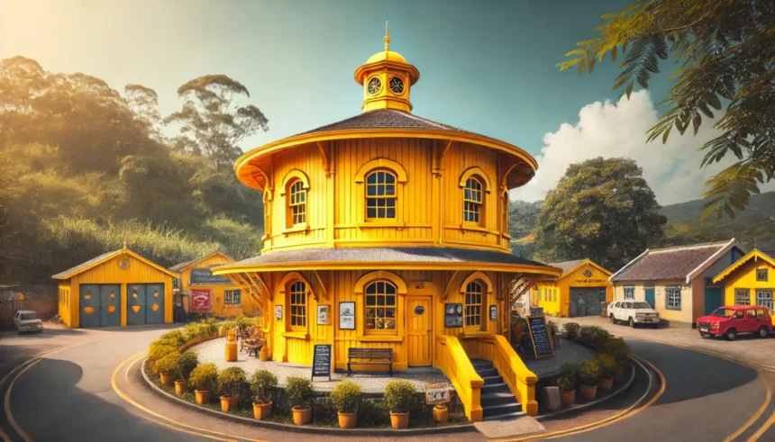 Yellow Roundhouse Katie: A Dream Home Built with Heart