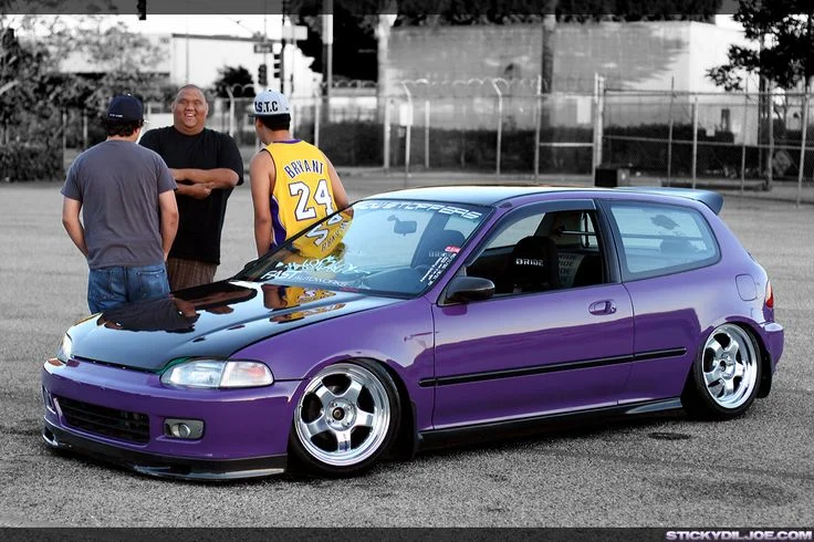 Y15ZR Say Sorry EG Civic: When Bikes and Cars Collide in Malaysian Motoring Culture