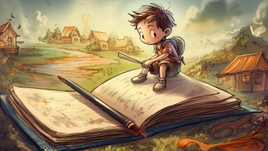 The Skrawer Wayne Cartoon Book: A World of Adventure