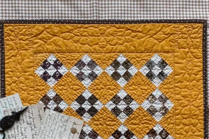 How to Create an easy quilt kit nine patch star lily